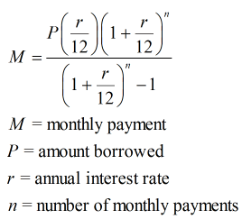 mortgageformula