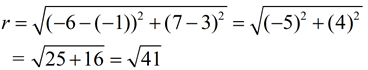 circledistance