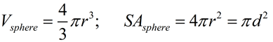 sphereformula